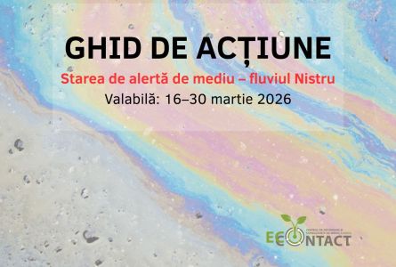 Ghid de acțiune: stare de alertă de mediu - fluviul Nistru