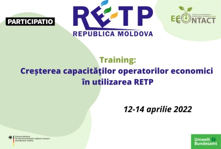 Training: Creșterea capacității operatorilor economici din Moldova în utilizarea SI RETP