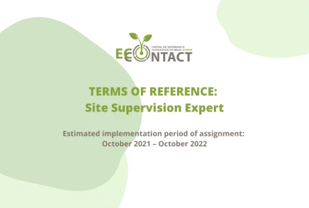 TERMS OF REFERENCE: Site Supervision Expert