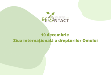 10 decembrie – Ziua internațională a drepturilor Omului