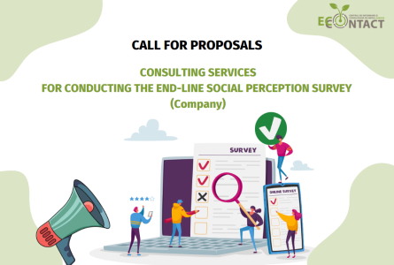 CALL FOR PROPOSALS: CONSULTING SERVICES FOR CONDUCTING THE END-LINE SOCIAL PERCEPTION SURVEY  (COMPANY)