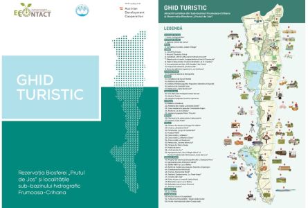 GHID TURISTIC: atracții turistice din Sub-bazinul Frumoasa-Crihana și Rezervația Biosferei ”Prutul de Jos”