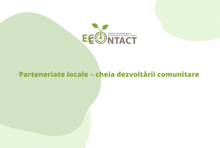 Parteneriate locale – cheia dezvoltării comunitare