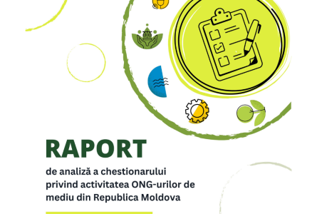 Raport de analiză a chestionarului privind activitatea ONG-urilor de mediu din Republica Moldova
