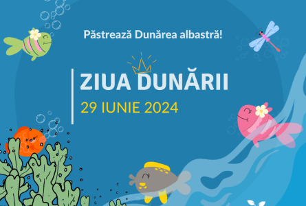 Contribuie la un fluviu curat și păstrează Dunărea albastră!