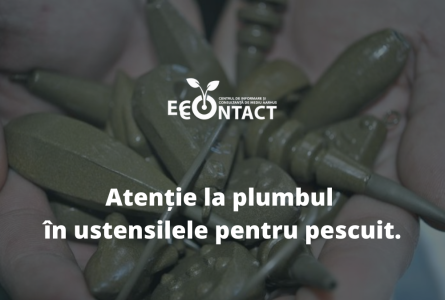 Atenție la plumbul în ustensilele pentru pescuit.