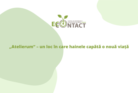 „Atelierum” – un loc în care hainele capătă o nouă viață