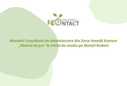 Membrii Consiliului de Administrare din Zona Umedă Ramsar „Nistrul de Jos” în vizită de studiu pe Munții Rodnei