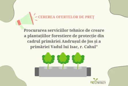 Cererea ofertelor de preț - achiziție de servicii tehnice
