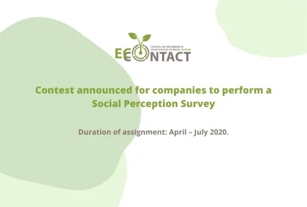 Contest announced for companies to perform a Social Perception Survey
