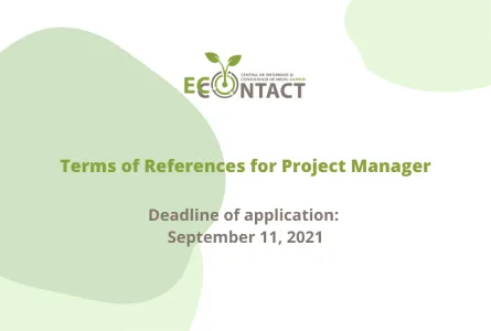 Terms of References for Project Manager