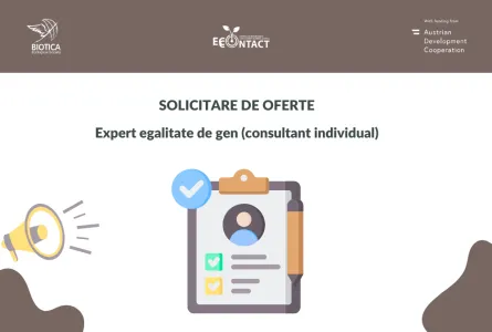 Termen extins: solicitare de oferte - expert egalitate de gen