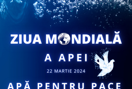 "Apa pentru pace" – ziua mondială a Apei 2024