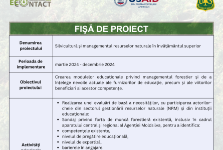 Silvicultură și managementul resurselor naturale în învățământul superior