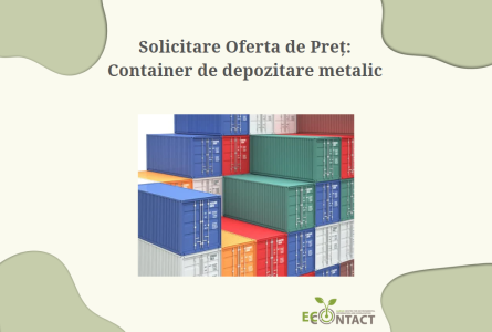 Solicitare Oferta de Preț: Container de depozitare metalic