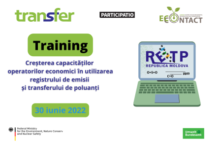 Creșterea capacității operatorilor economici din Moldova în utilizarea SI RETP