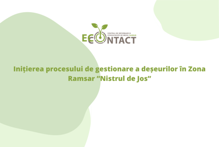 Inițierea procesului de gestionare a deșeurilor în Zona Ramsar ”Nistrul de Jos”