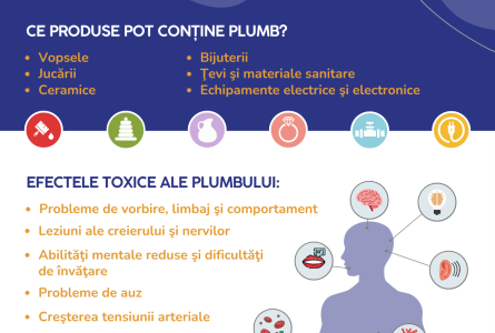 Săptămâna internațională de prevenire a intoxicațiilor cu plumb: „Viitorul luminos începe fără plumb”