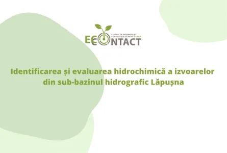 Identificarea și evaluarea hidrochimică a izvoarelor din sub-bazinul hidrografic Lăpușna