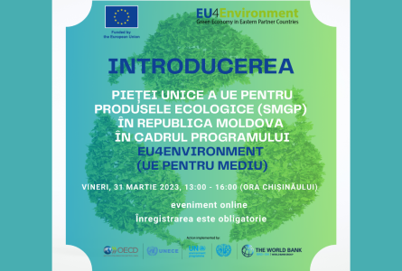 Promovarea parcursului verde al Republicii Moldova - atelier de sensibilizare privind metodologia amprentei ecologice a produselor și beneficiile acesteia pentru întreprinderile de producție