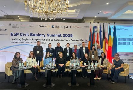 Prioritățile societății civile de mediu, prezentate de EcoContact la Summitul Parteneriatului Estic 2025