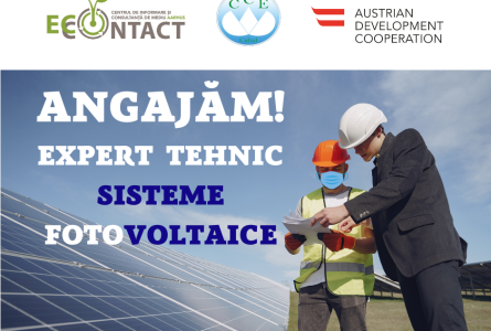 Concurs - Expert Tehnic pentru supravegherea lucrărilor de instalare a sistemelor de panouri fotovoltaice