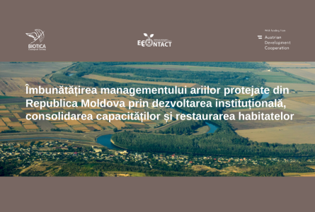 Îmbunătățirea managementului ariilor protejate din Republica Moldova prin dezvoltarea instituțională, consolidarea capacităților și restaurarea habitatelor